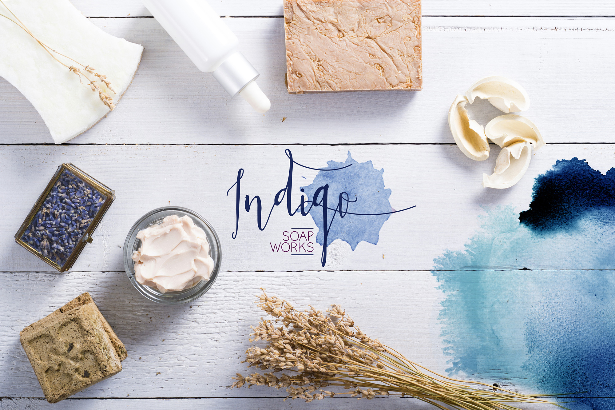 Indigo Soap Works - Branding